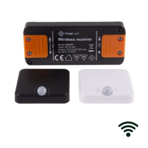 DELI bezvadu kustību sensors 12-24Vdc, 8A