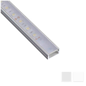 Uzliktais LED profils Nr.2 ar matētu reflektoru