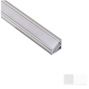 Stūra LED profils Nr.3 ar matētu reflektoru