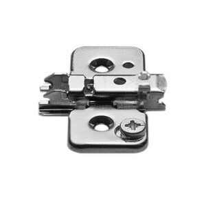 BLUM CLIP krustveida pamatiņš, 0 mm, ar ekscentra skrūvi
