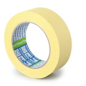 Papīra lente 25mmx50m 60-80C Dzeltena