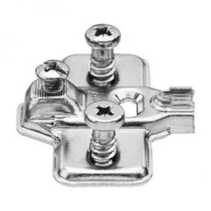 BLUM MODUL krustveida pamatiņš, 0 mm, ar 6 mm eiroskrūvēm