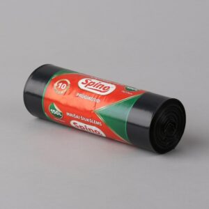 LDPE atkr.maisi 75x115 150L melni (10 gab/rul)