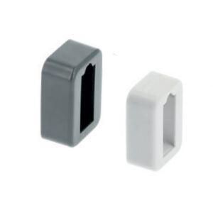 Garderobes caurules 12x32mm turētājs