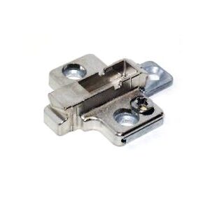 BLUM CLIP 60mm krustveida pamatiņš ar 6mm eiroskrūvi.